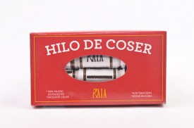Pack 12 hilos coser RAIA 17x9cm blancos 195  (2)